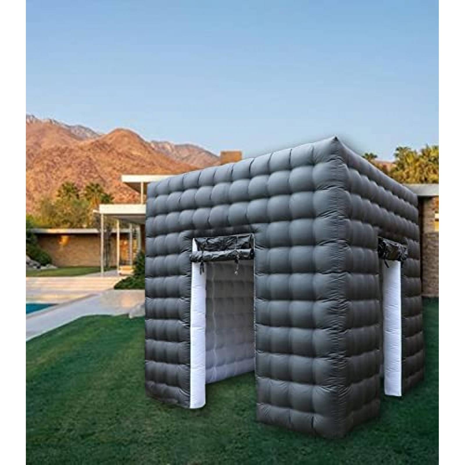 Cabina de Fotos Inflable Luces LED para Fiestas Eventos Boda