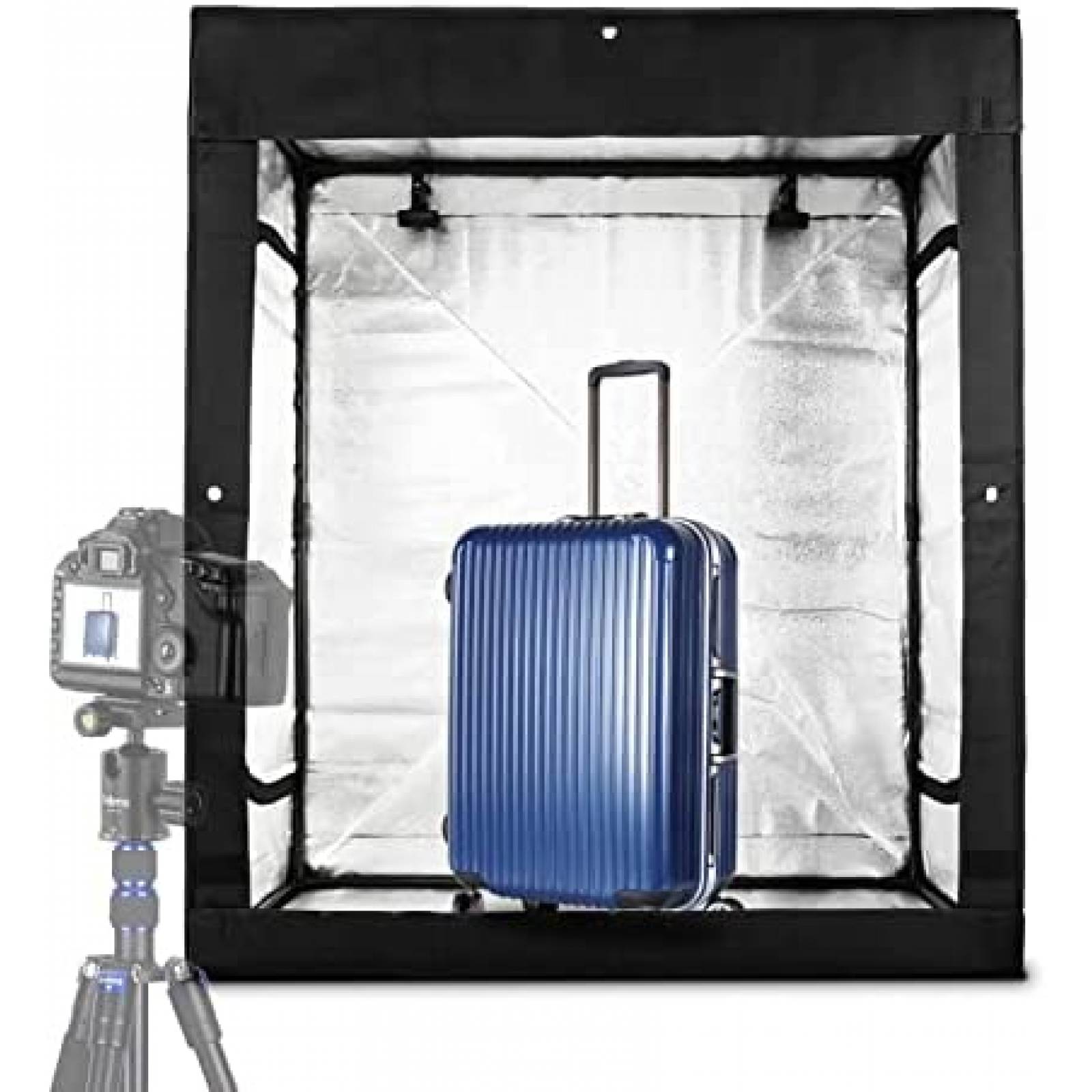 Caja de Luz Fotografia Selens 62x47x31in Grande con Tira LED