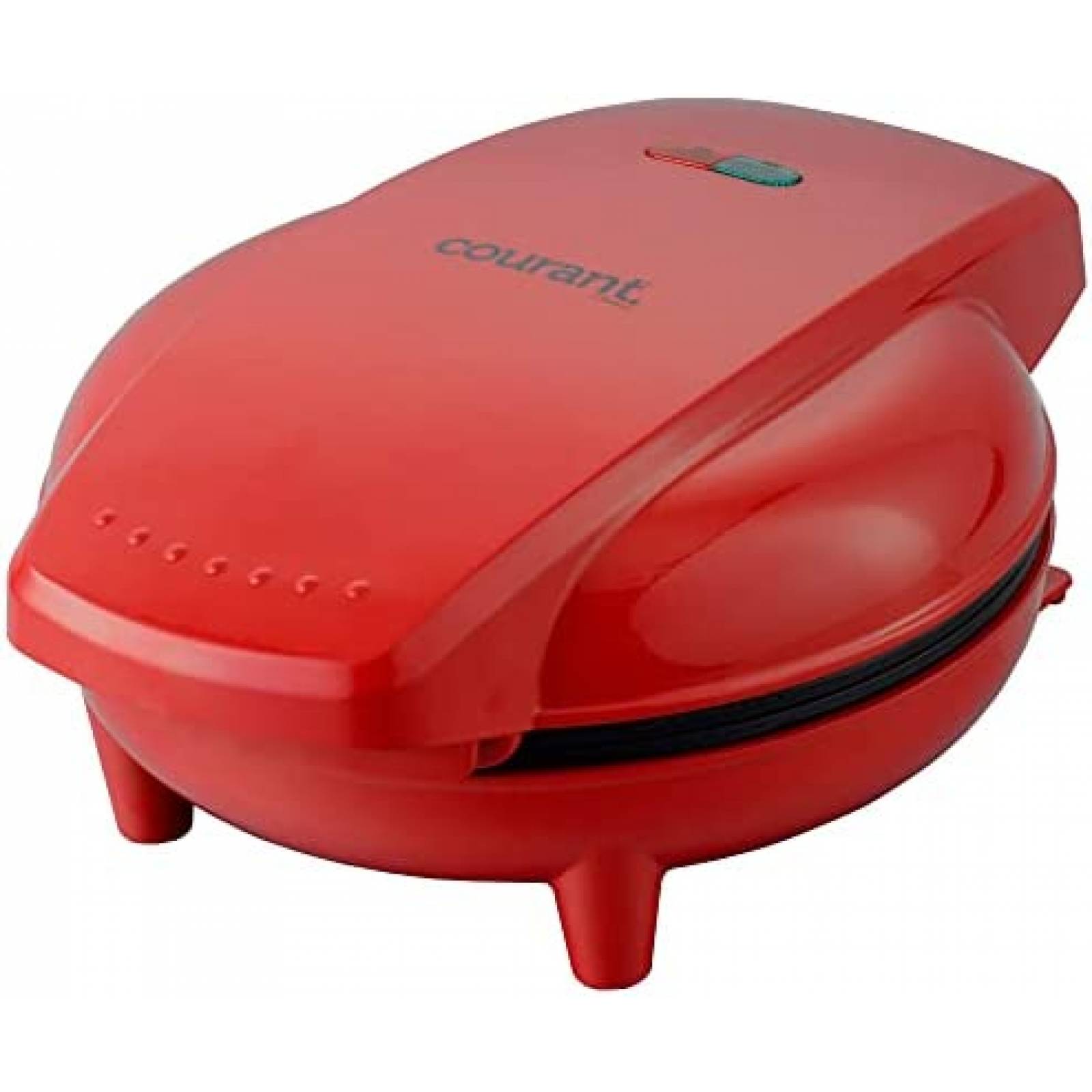 Plancha Redonda Courant 8'' Electrica Compacta -Rojo