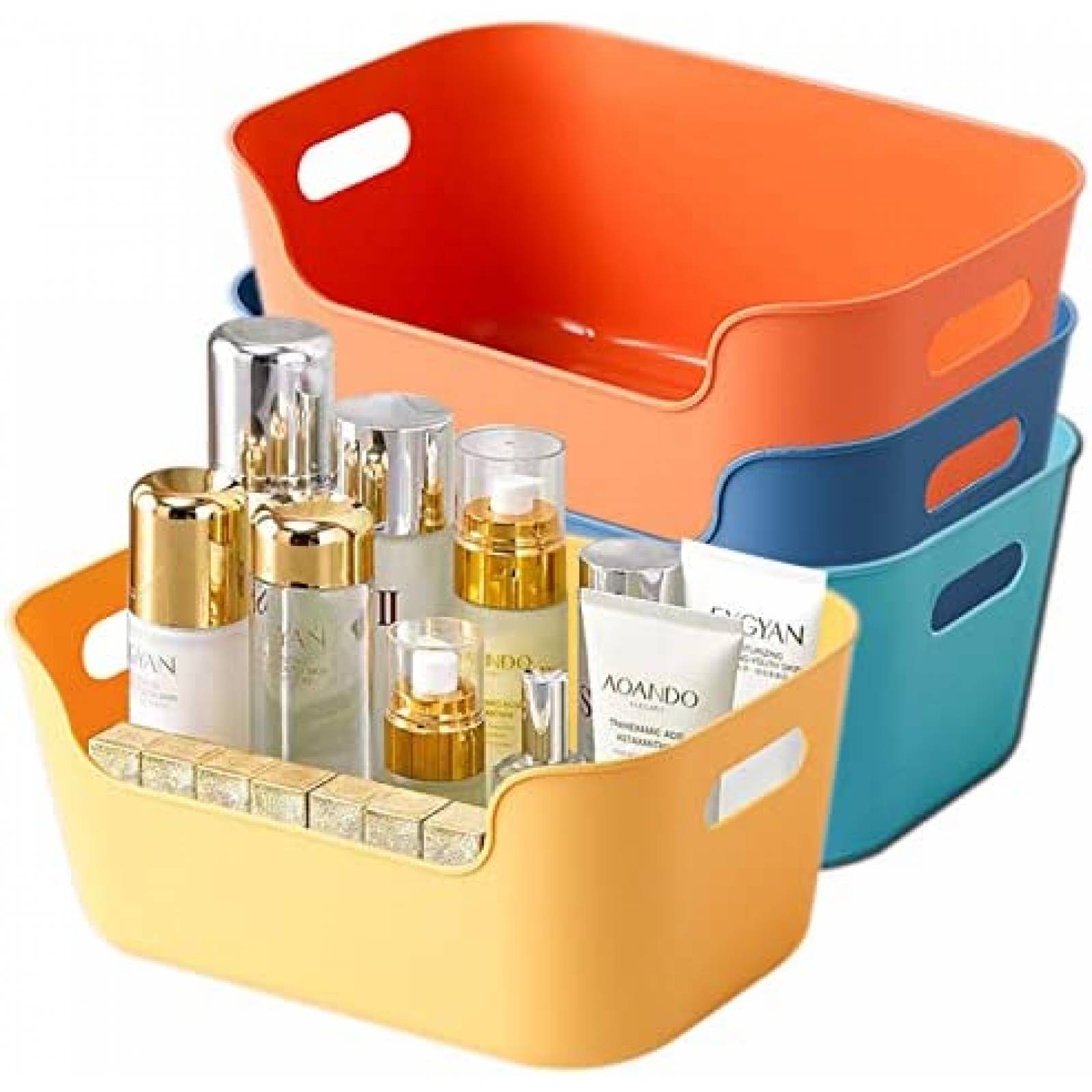 4 Cestas Organizadoras T Legend de Plasticol Multiusos