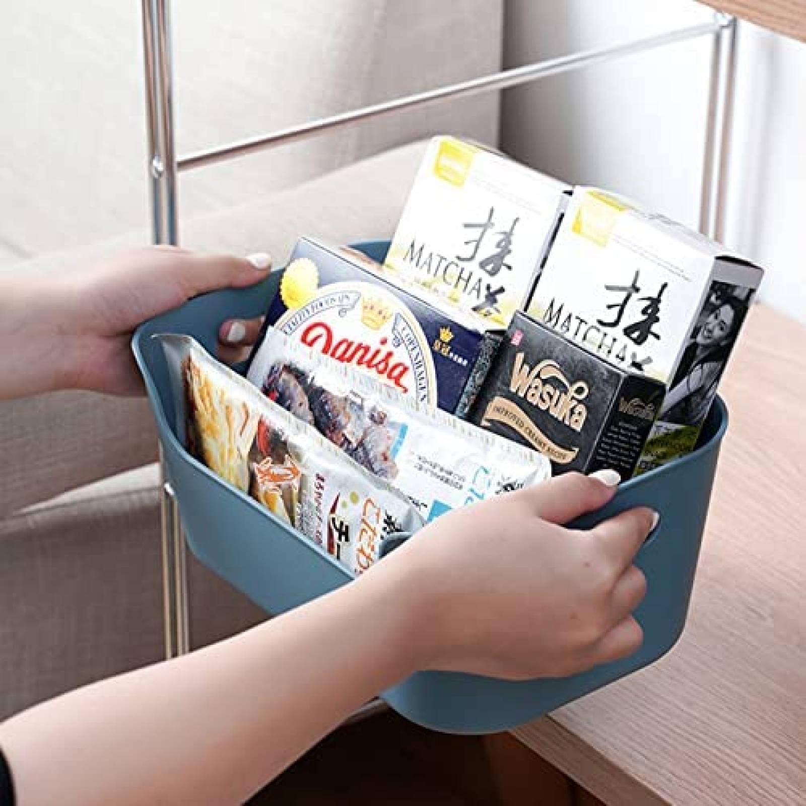 4 Cestas Organizadoras T Legend de Plasticol Multiusos