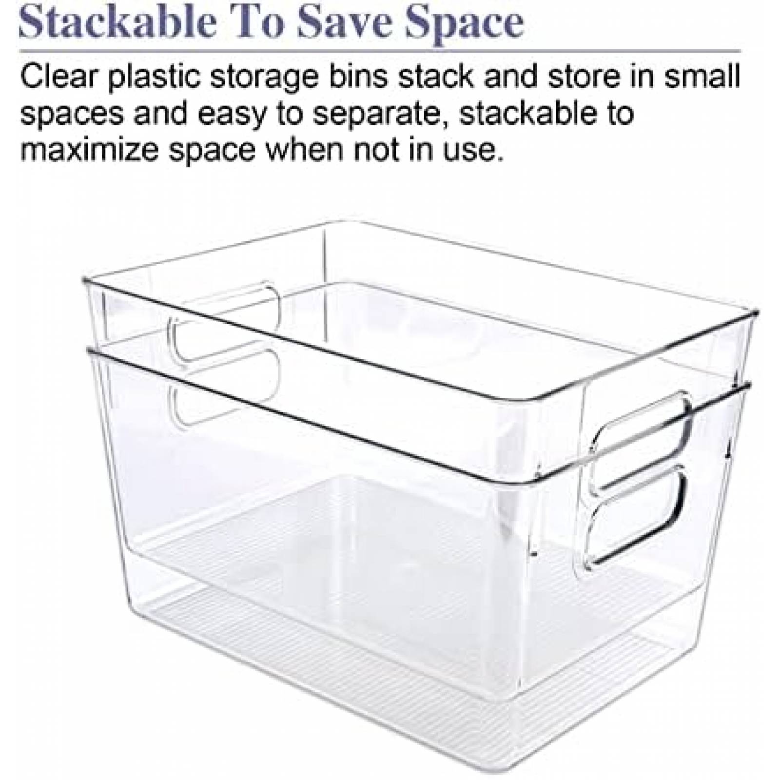 Contenedor De Plastico CMOOD 4 Piezas Para Despensa -Blanco