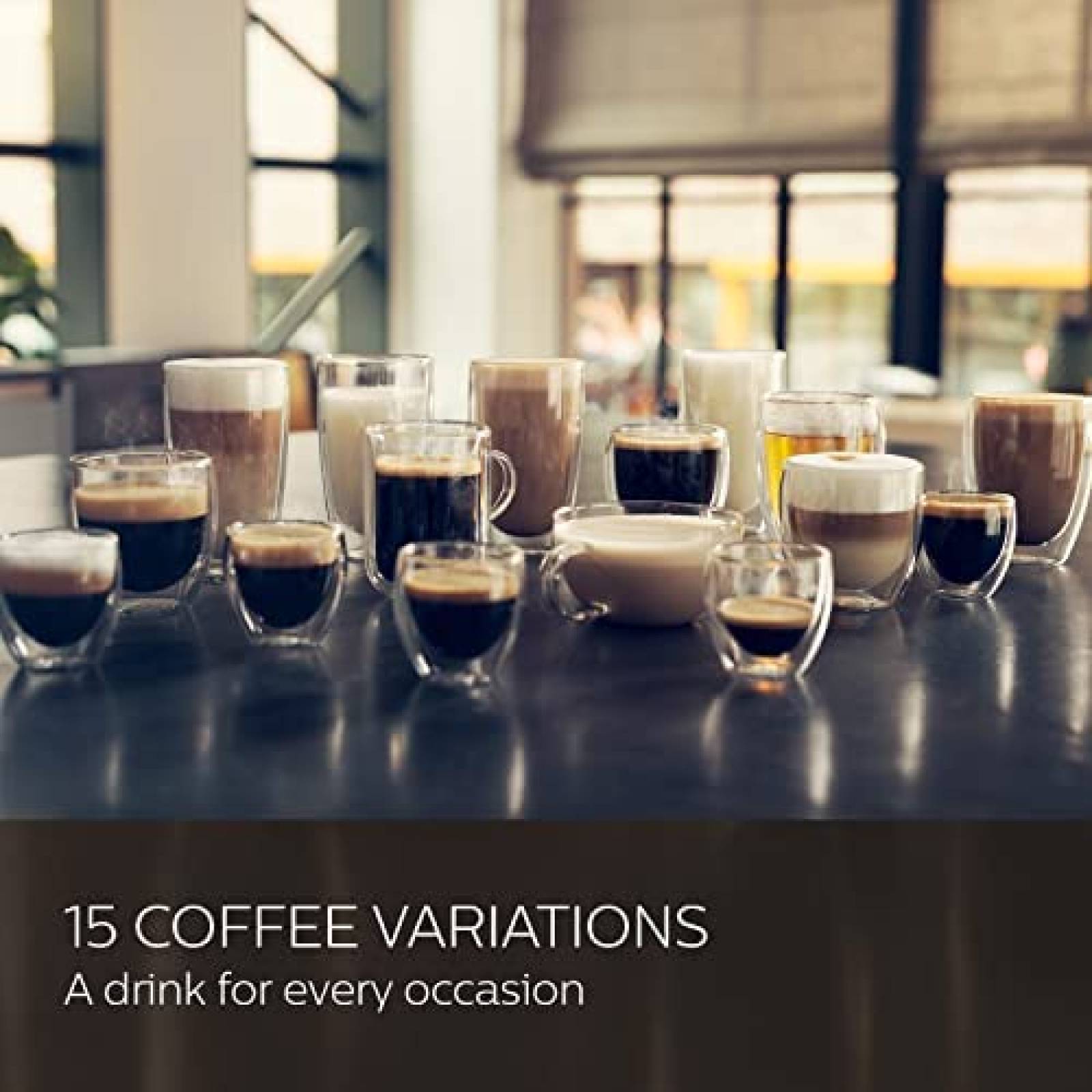 Cafetera Saeco Superautomatica Frente Metalico de Titanio