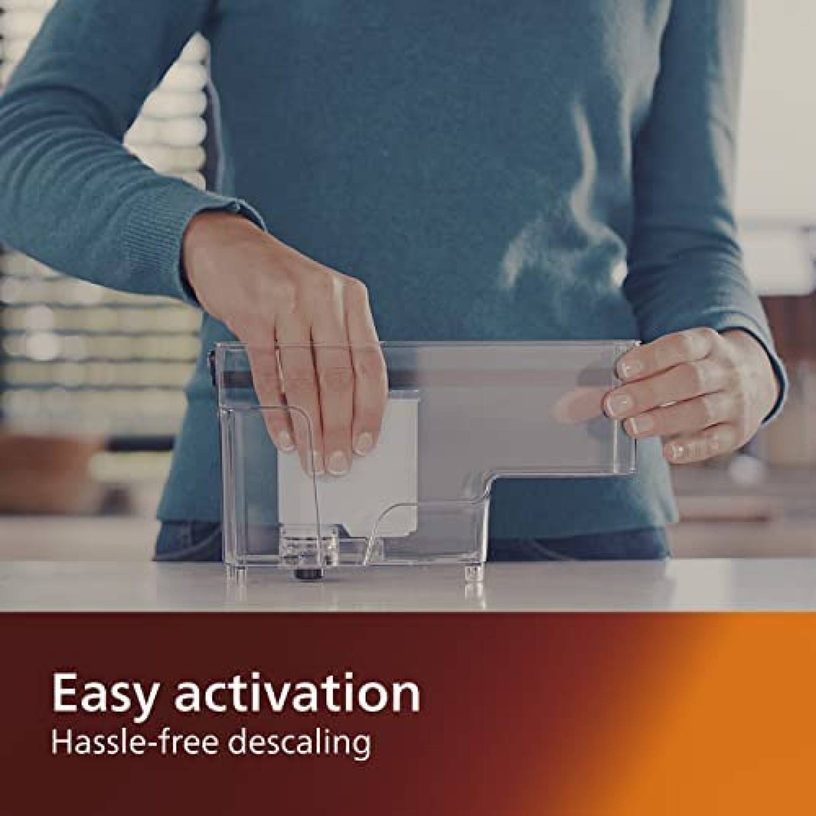 Cafetera Saeco Superautomatica Frente Metalico de Titanio