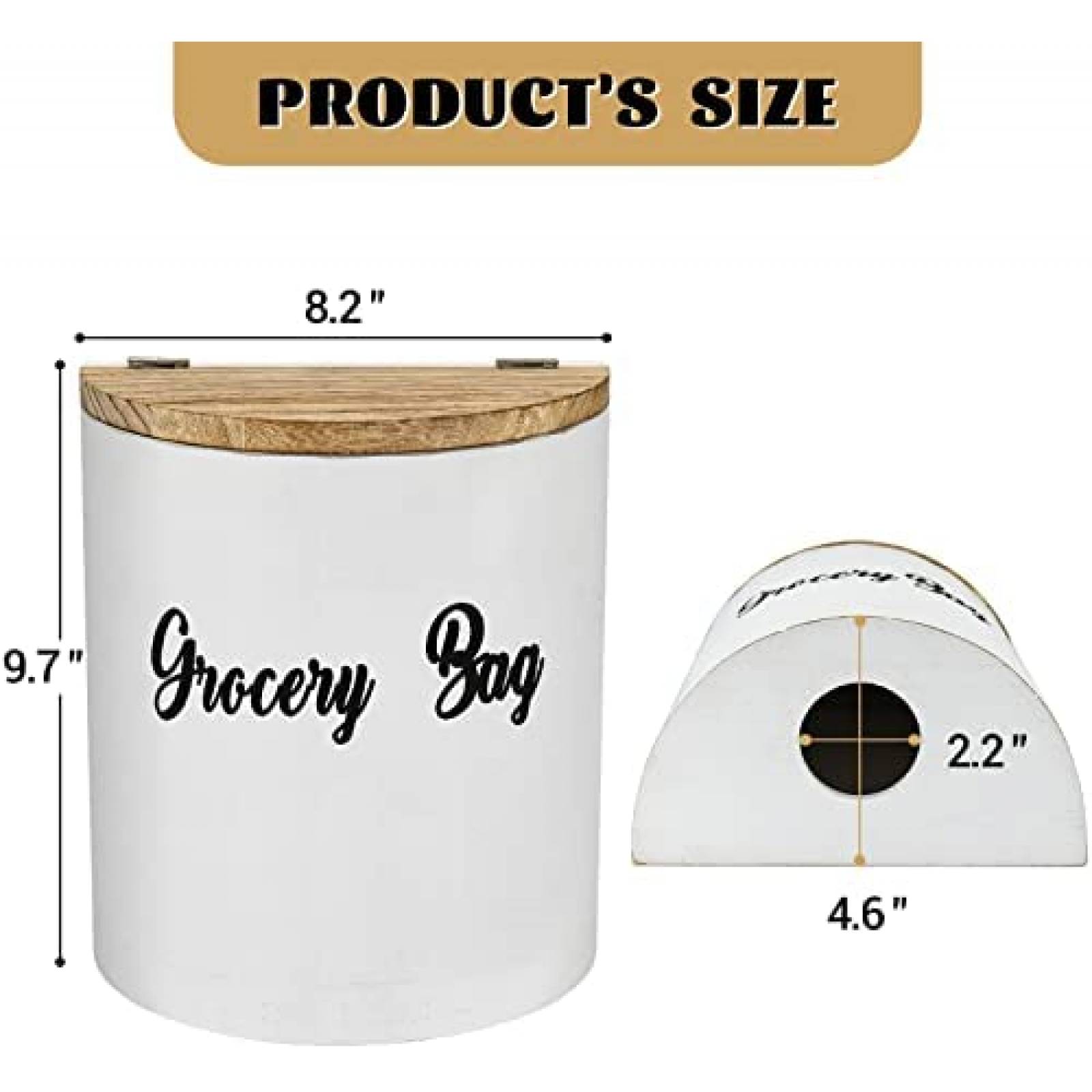 Dispensador De Bolsas PICKKROSS De Plastico Con Montaje