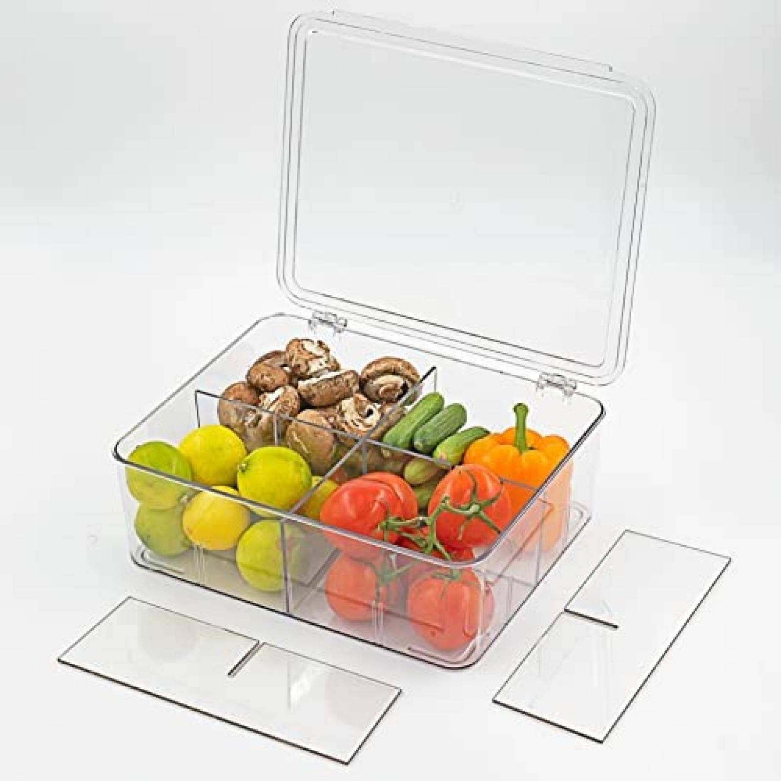 Organizador de Frigorifico Smartified Apilable Multiusos