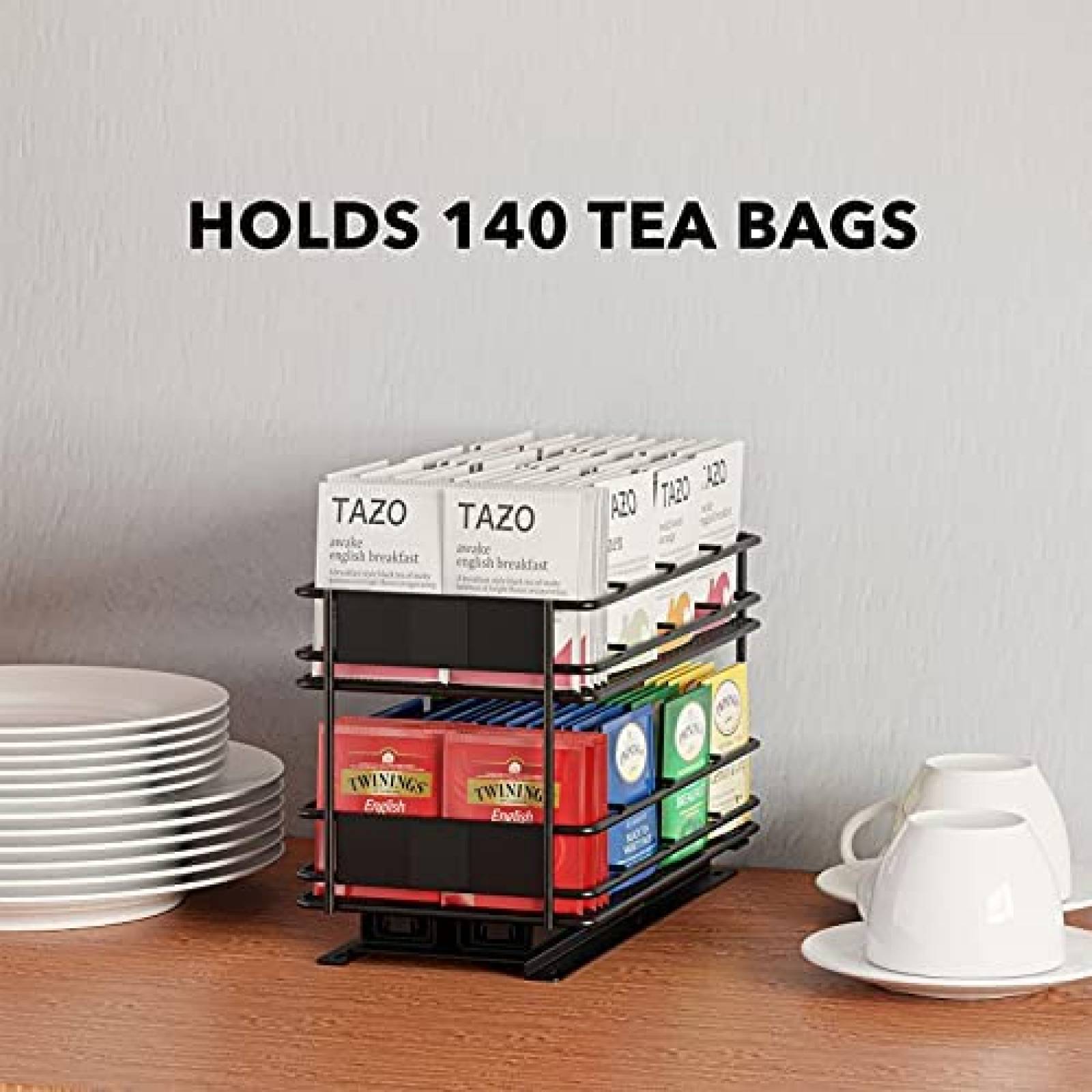 Organizador de Bolsas SpaceAid Para Te Deslizable -Negro