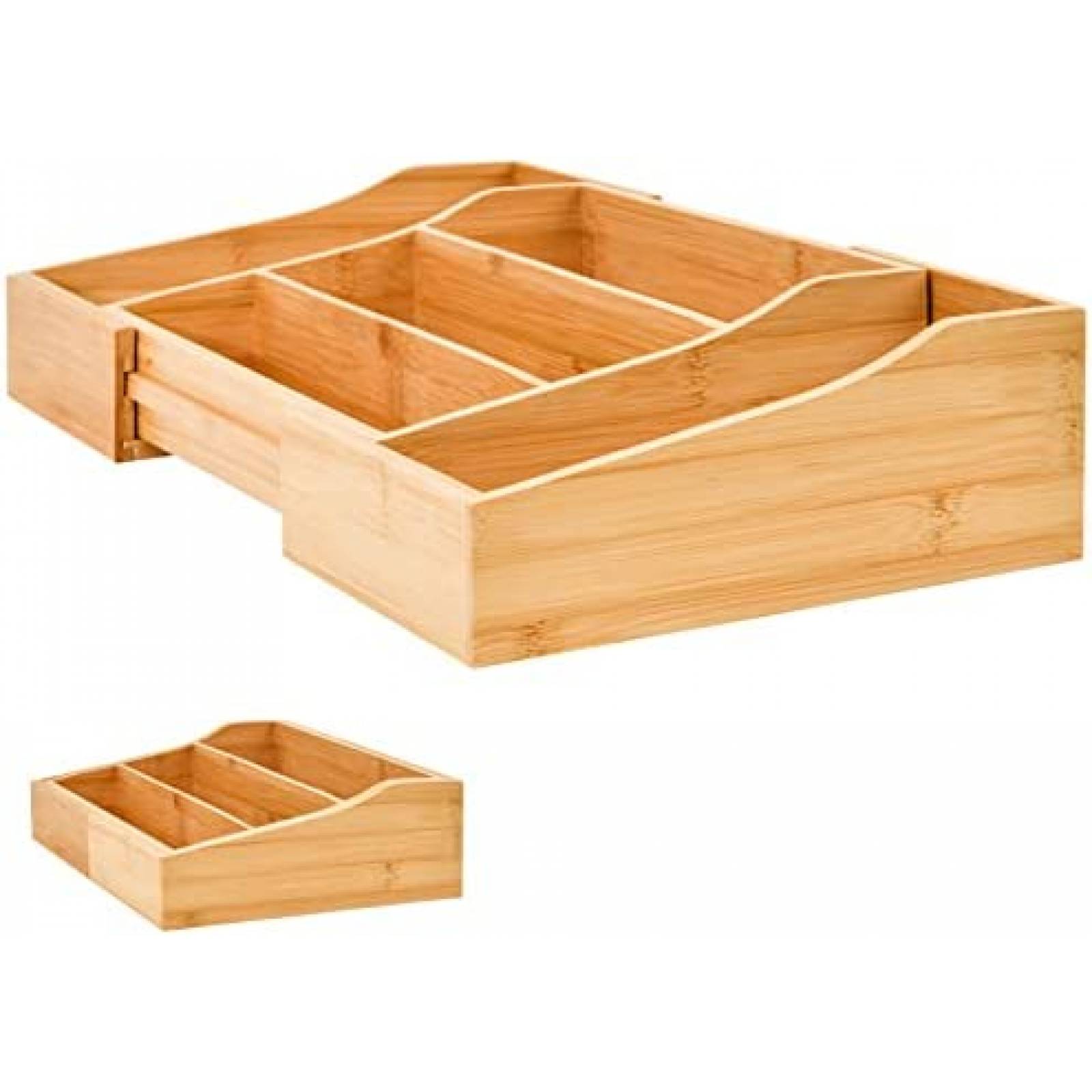 Organizador De Alimentos Peaxis Para Encimera Bamboo -Cafe