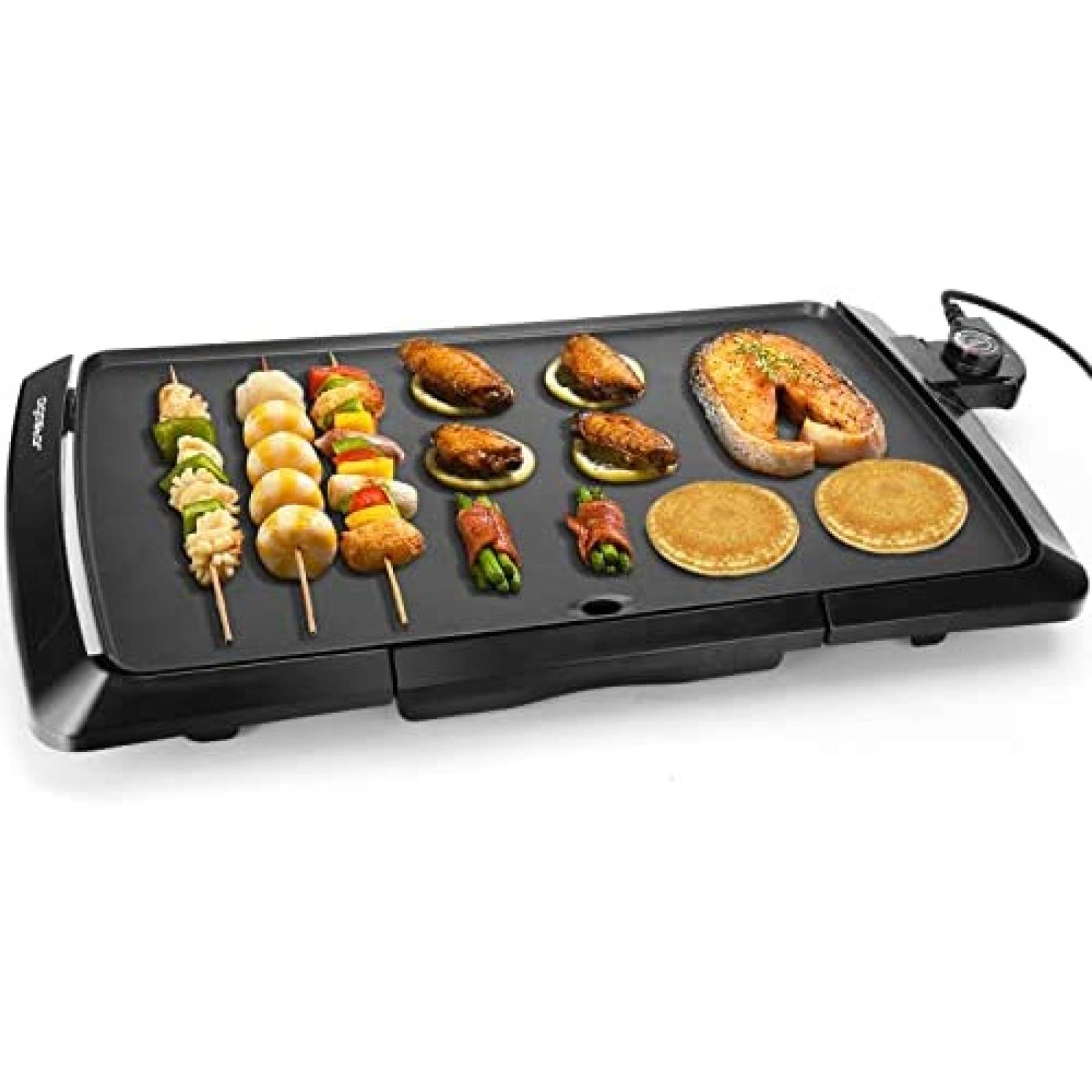 Parrilla Electrica Aigostar 20" x 10" Antiadherente 1500W