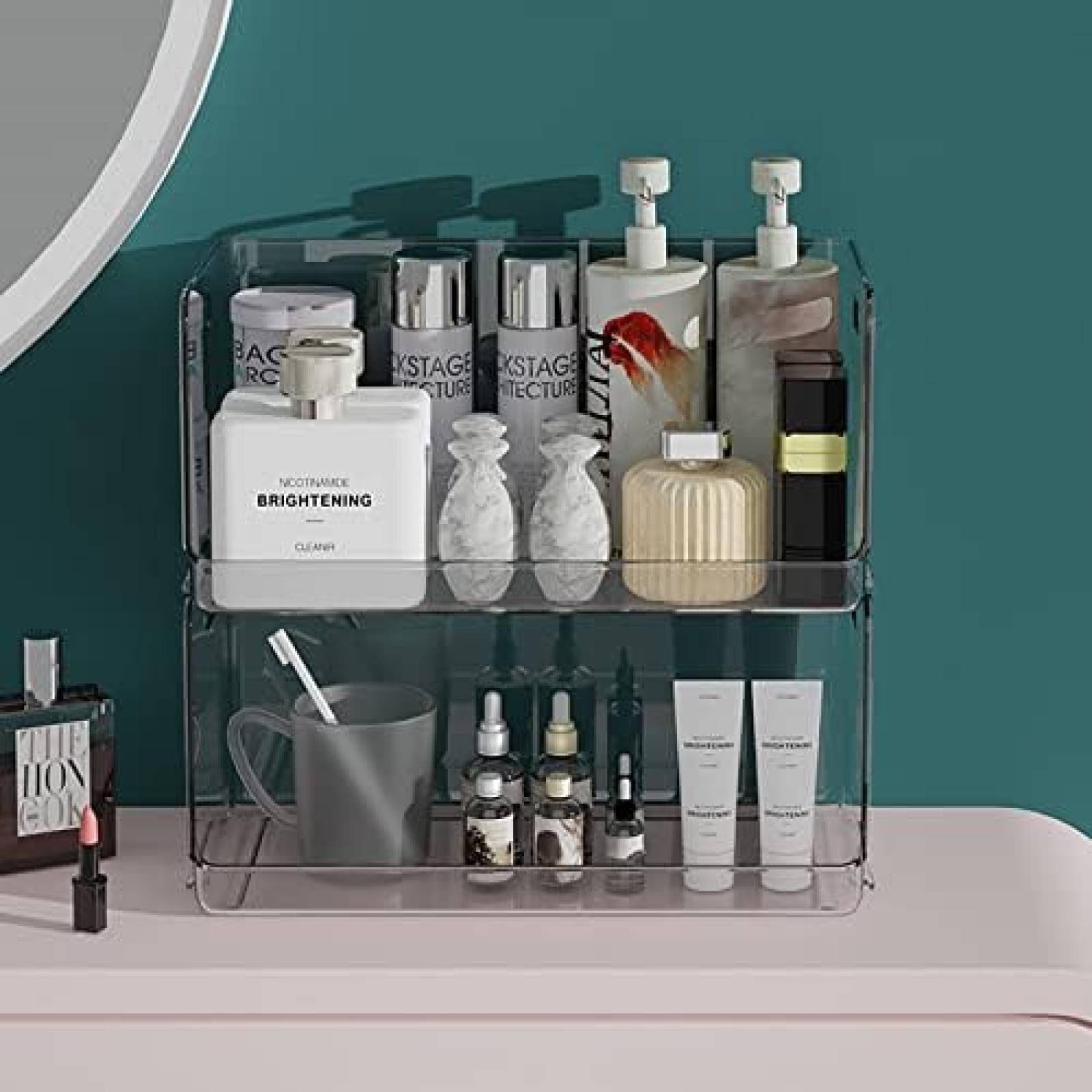 2 Cubos Organizadores Nicunom Multiusos -Transparente