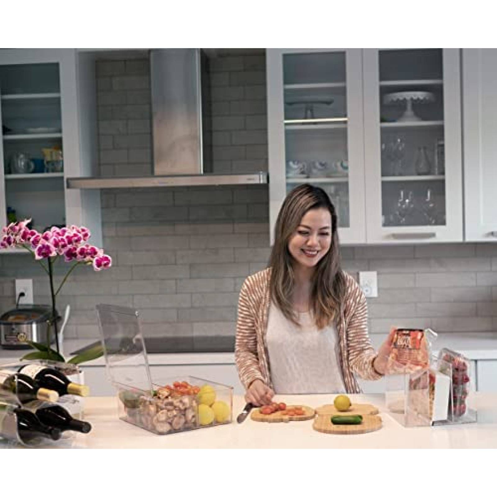 Organizadores De Alimentos Smartified 1 Pieza -Blanco