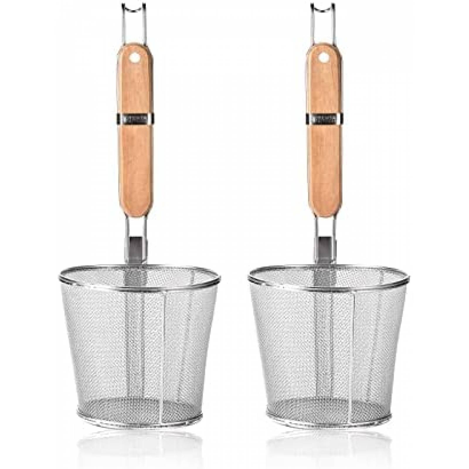 Colador para Pasta TENTA TENTA KITCHEN de 14cm 2 Pzs -Plata