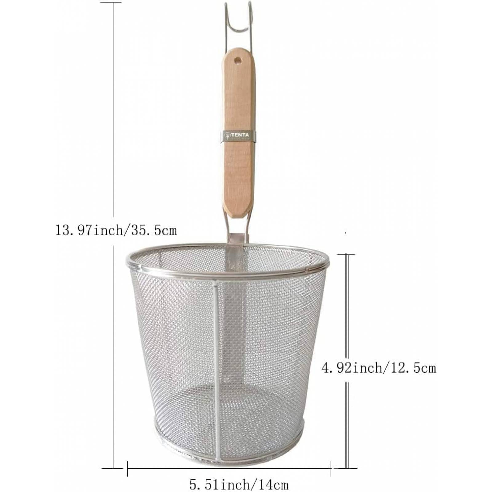 Colador para Pasta TENTA TENTA KITCHEN de 14cm 2 Pzs -Plata