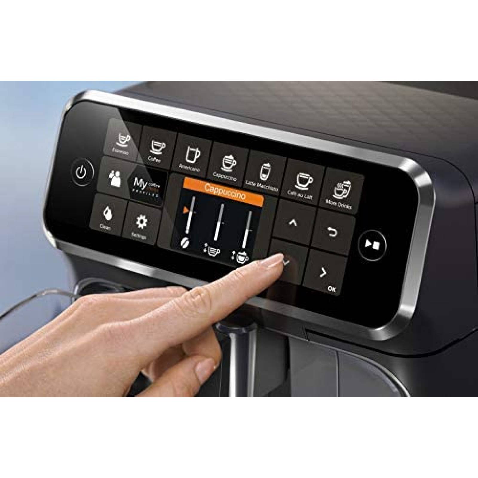 Cafetera Philips Kitchen Appliances Automatica -Negro