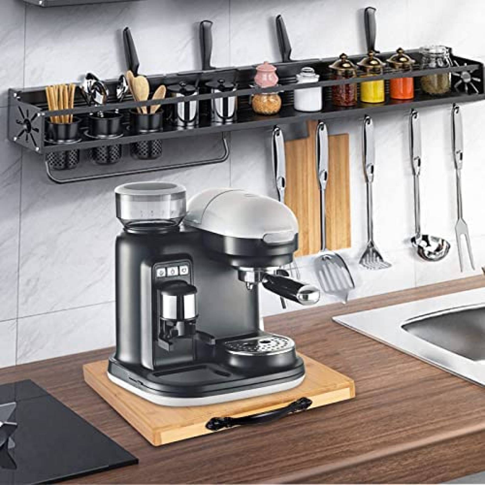 Deslizador De Electrodomesticos HomenComfy Multiusos -Cafe