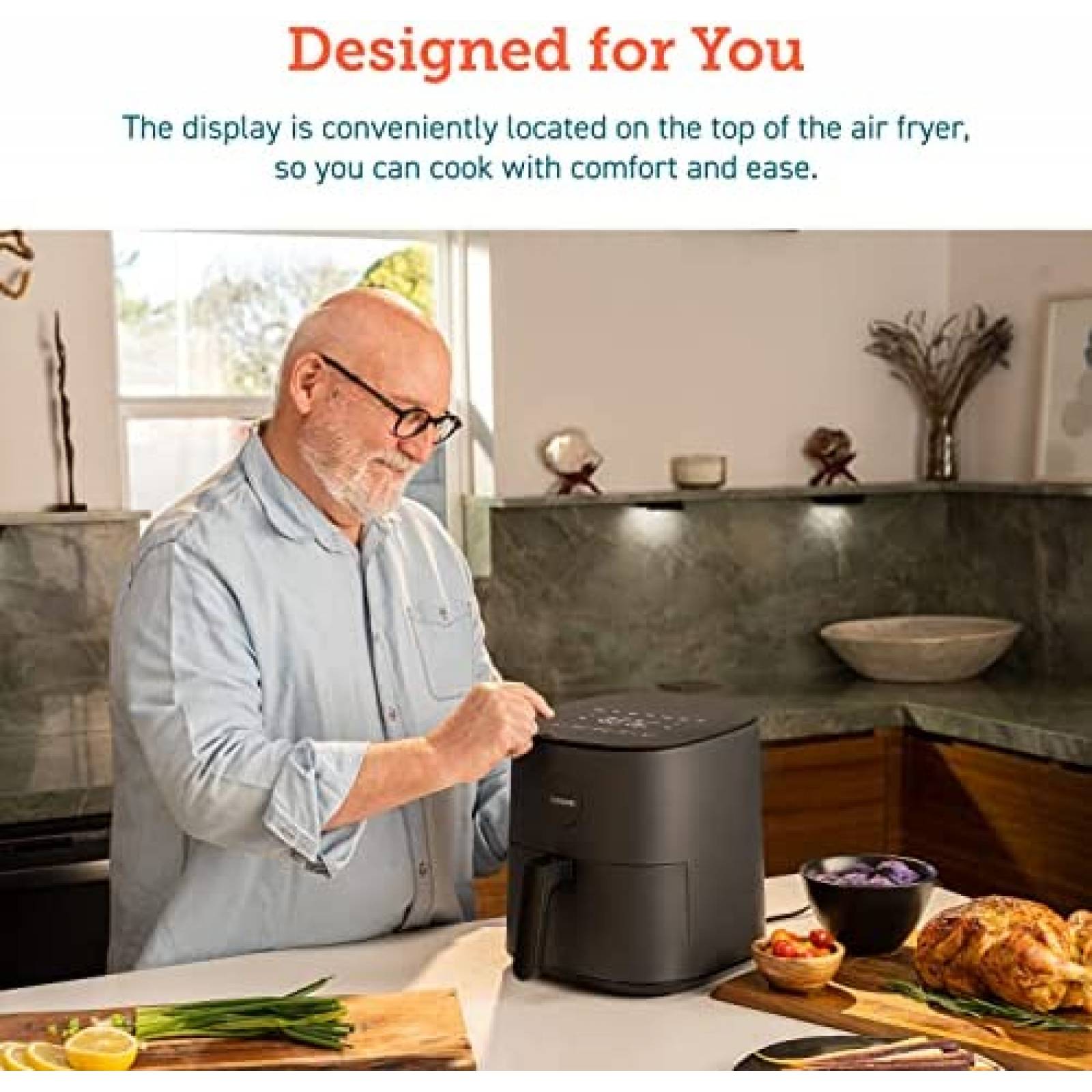 Freidora de Aire COSORI Pro LE 9 en 1 450 4.7L -Gris