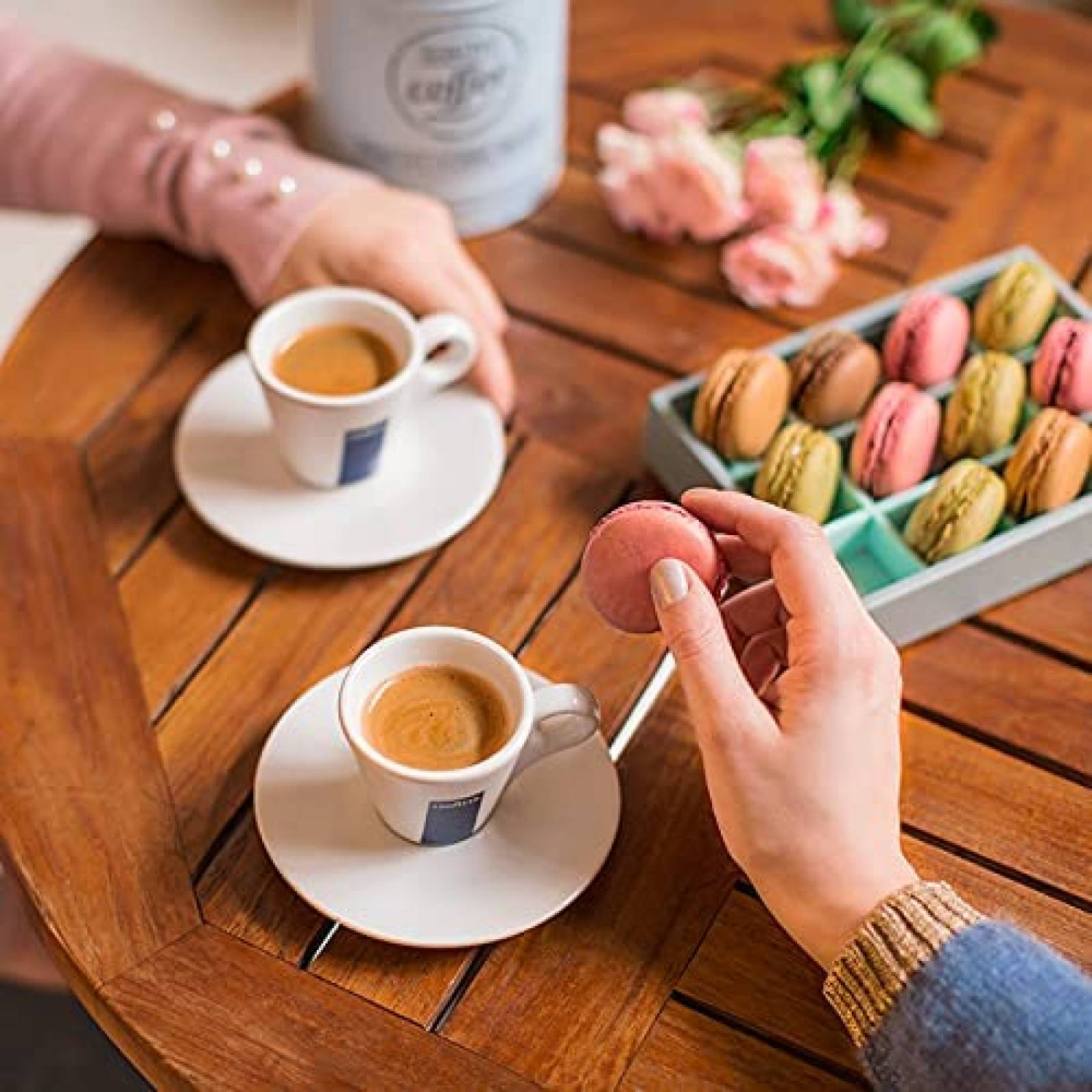 Cafetera Lavazza Expert Funcion de Doble Disparo -Azul