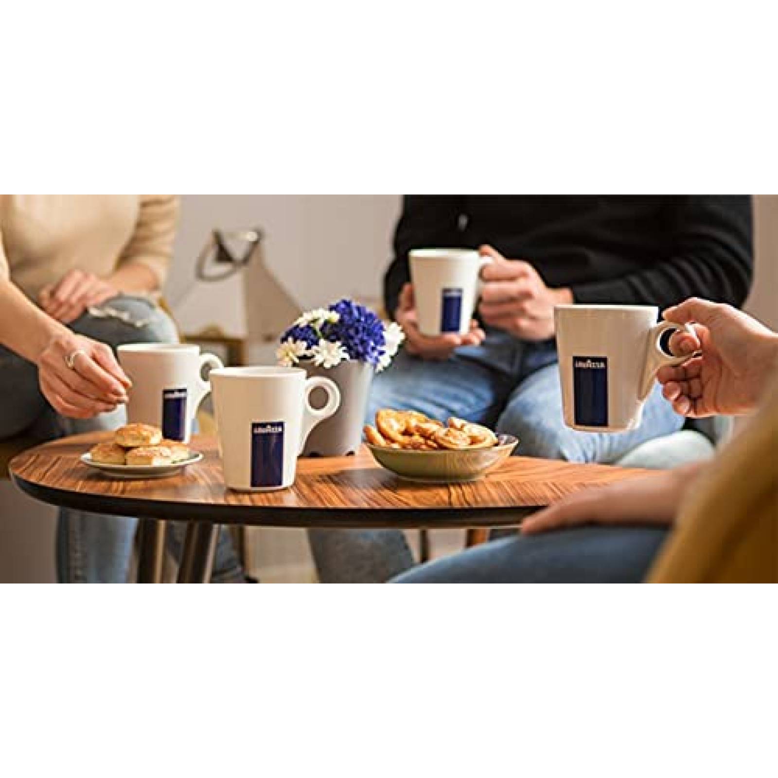 Cafetera Lavazza Expert Funcion de Doble Disparo -Azul