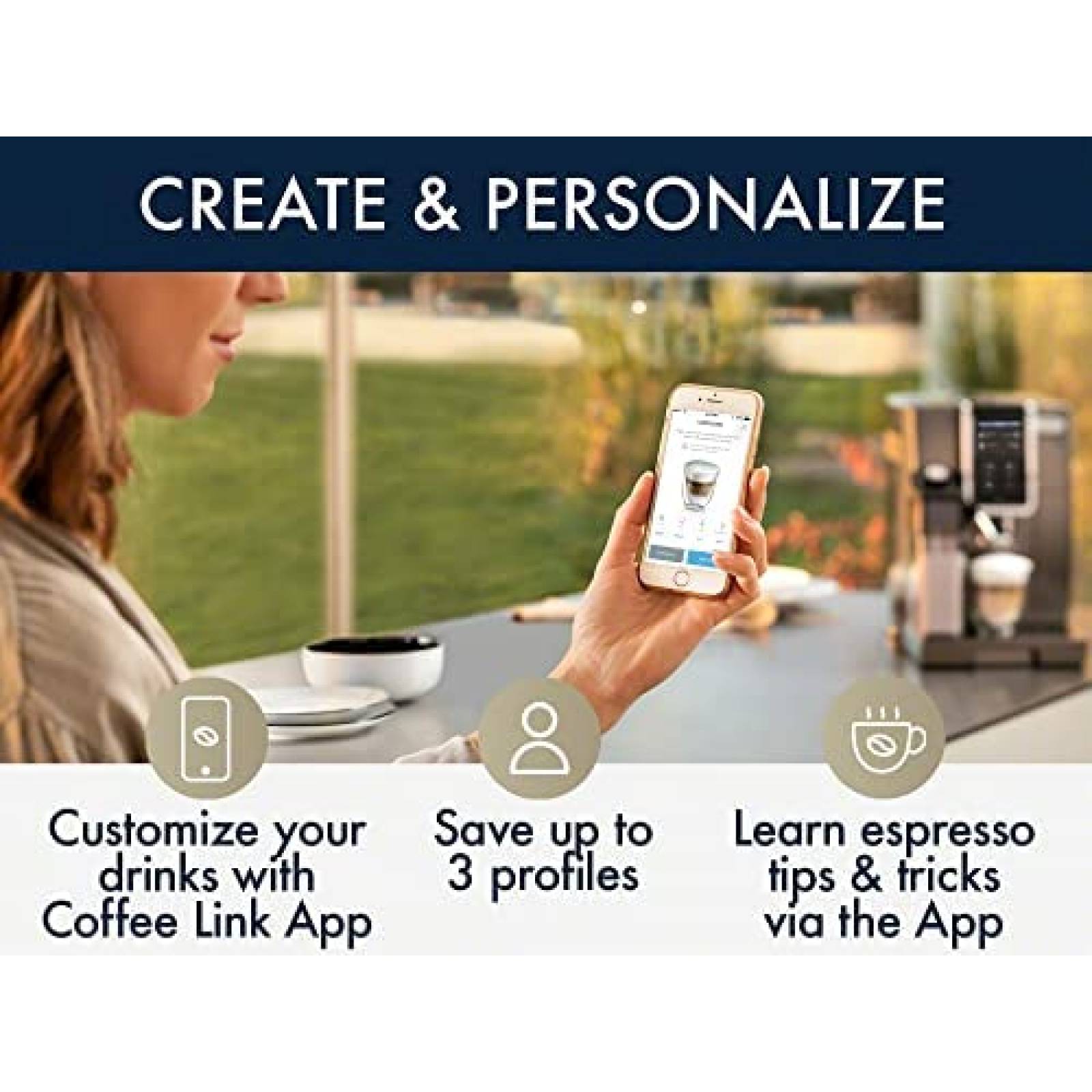 Cafetera De'Longhi Totalmente Automatica Pantalla Tactil