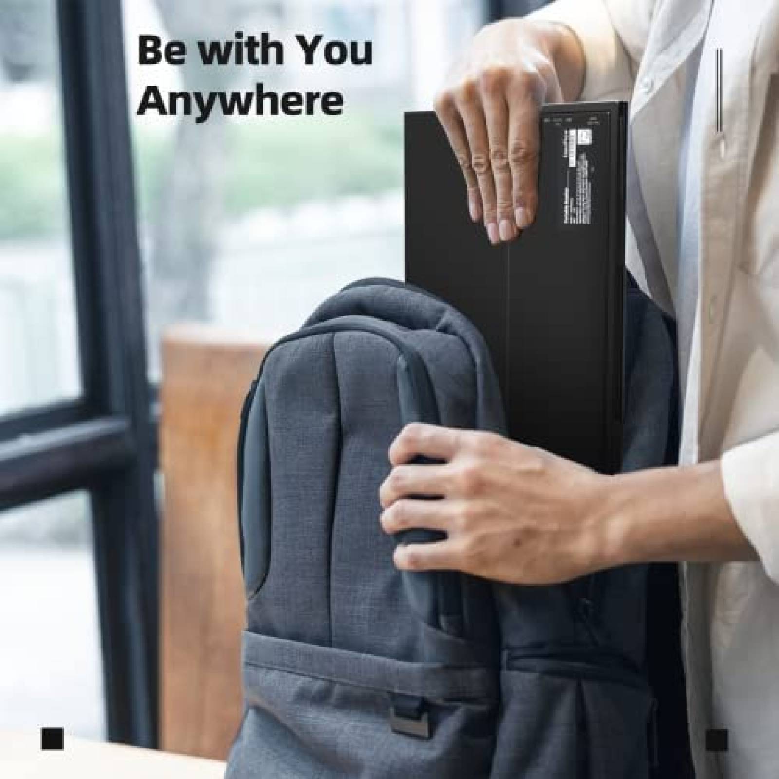 Monitor Portatil InnoView 15.6'' FHD+Monitor 24'' -Negro