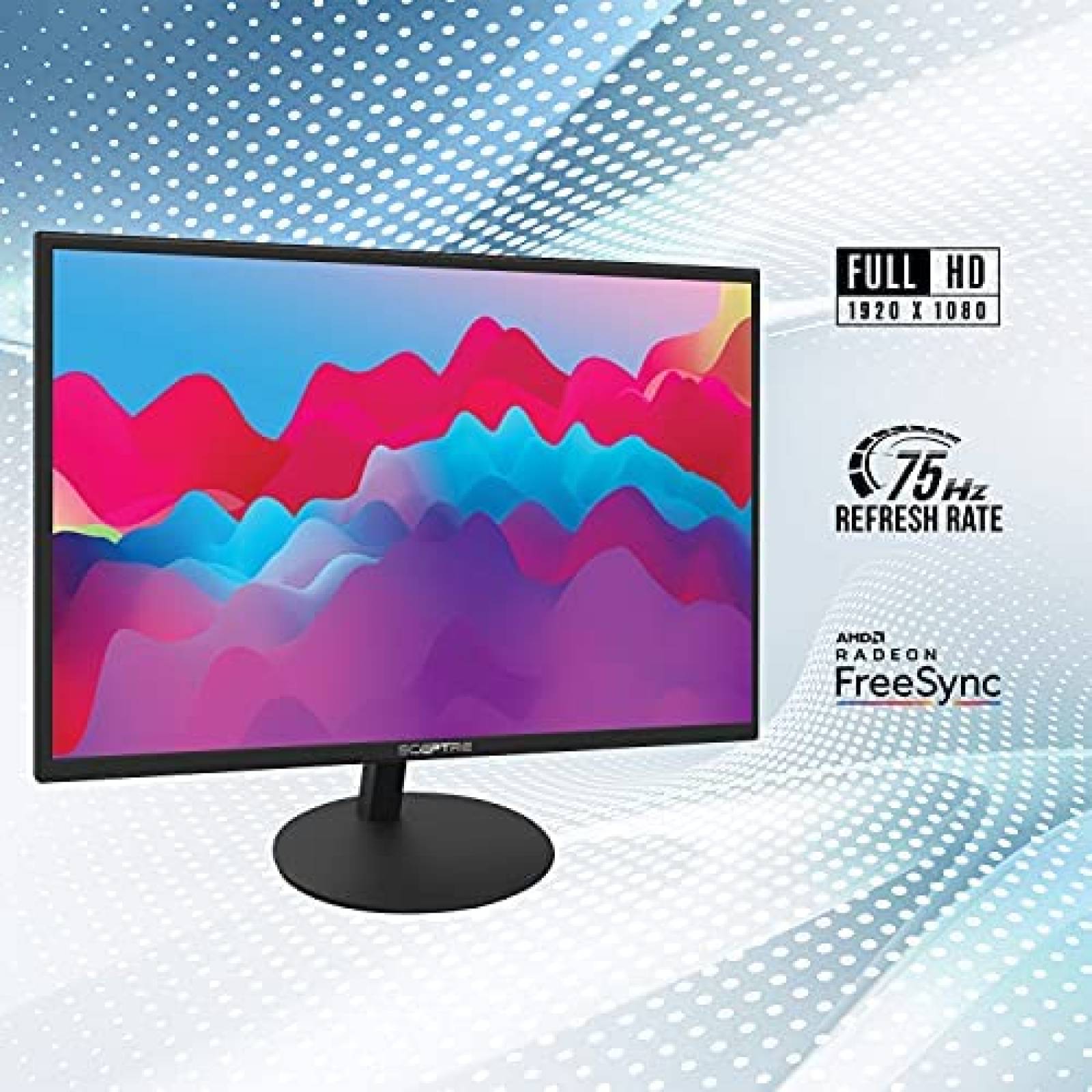 Kit de 2 Monitores Spectre Curvo 27'' & 27'' Gamer FHD