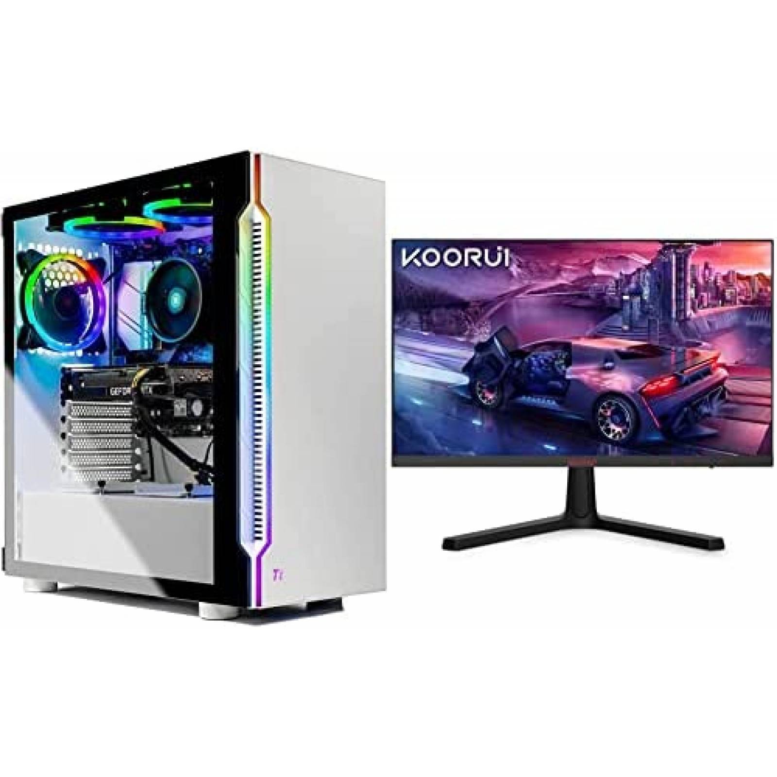 Desktop Gamer Skytech AMD R5 8GB 500GB+Monitor Gamer 24''