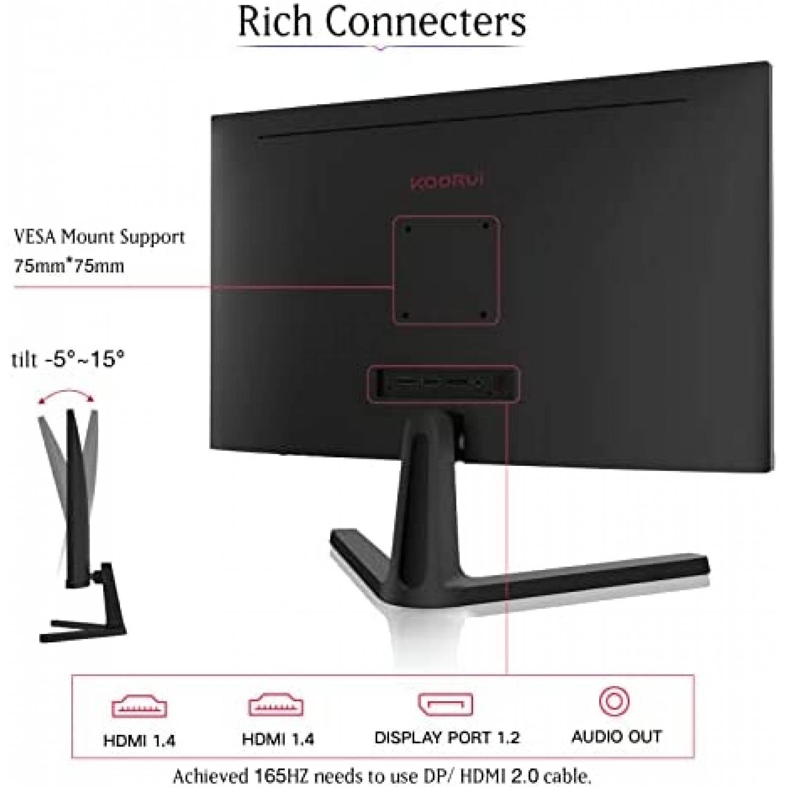 Desktop Gamer Skytech AMD R5 8GB 500GB+Monitor Gamer 24''
