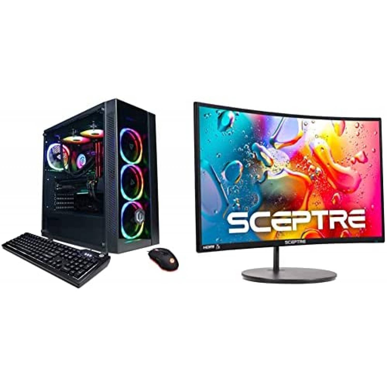 Gabinete para PC CyberpowerPC Xtreme VR con Monitor 27''