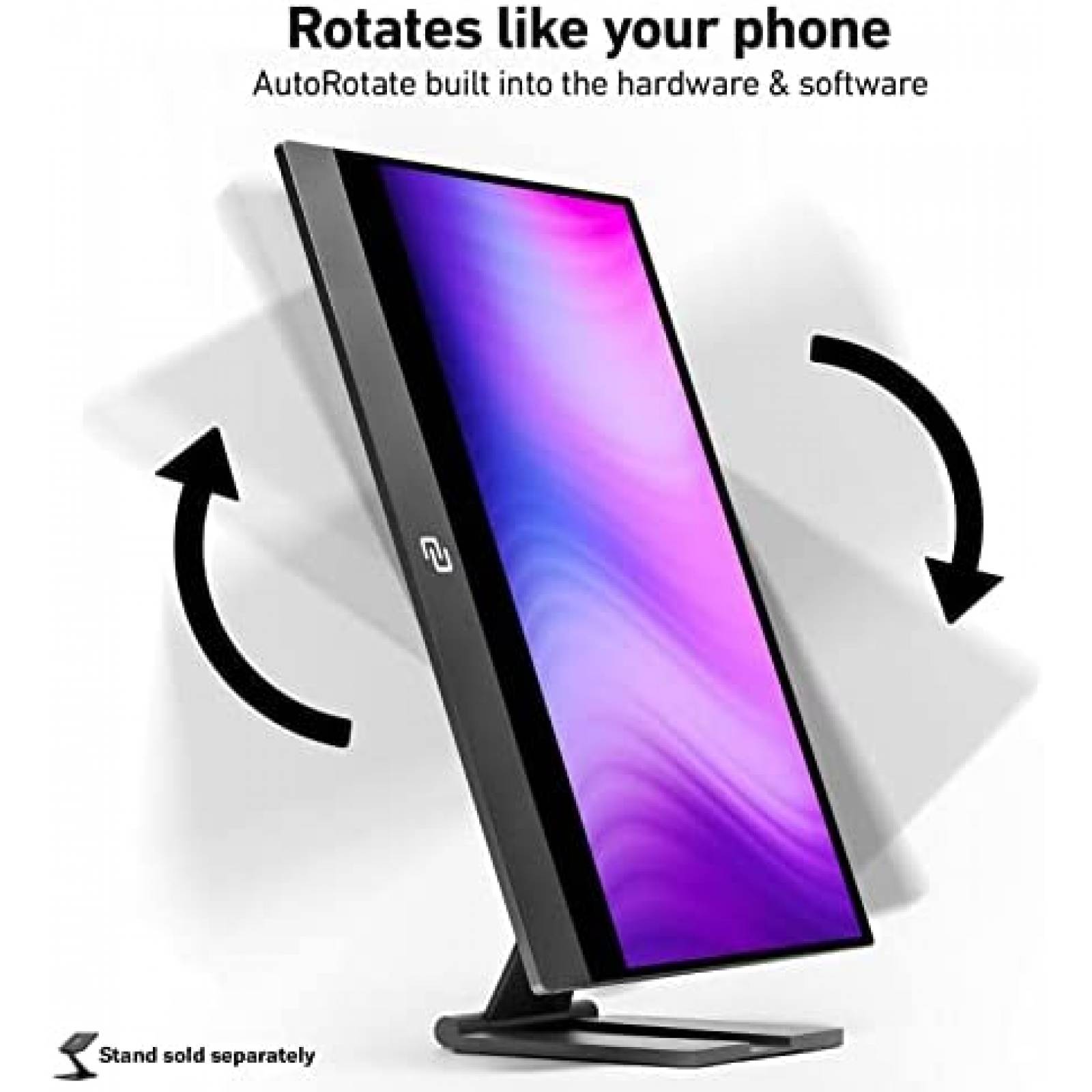 Monitor Portatil espresso Displays 15.6'' Touch 1080p FHD