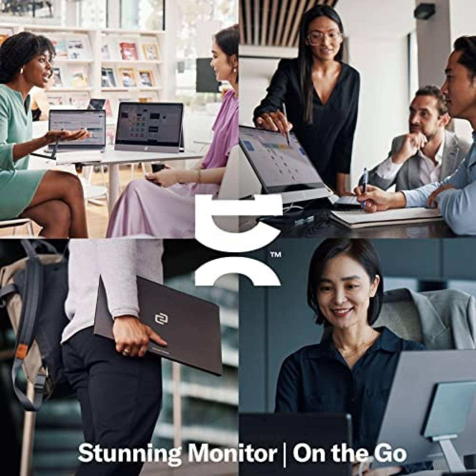 Monitor Portatil espresso Displays 15.6'' Touch 1080p FHD