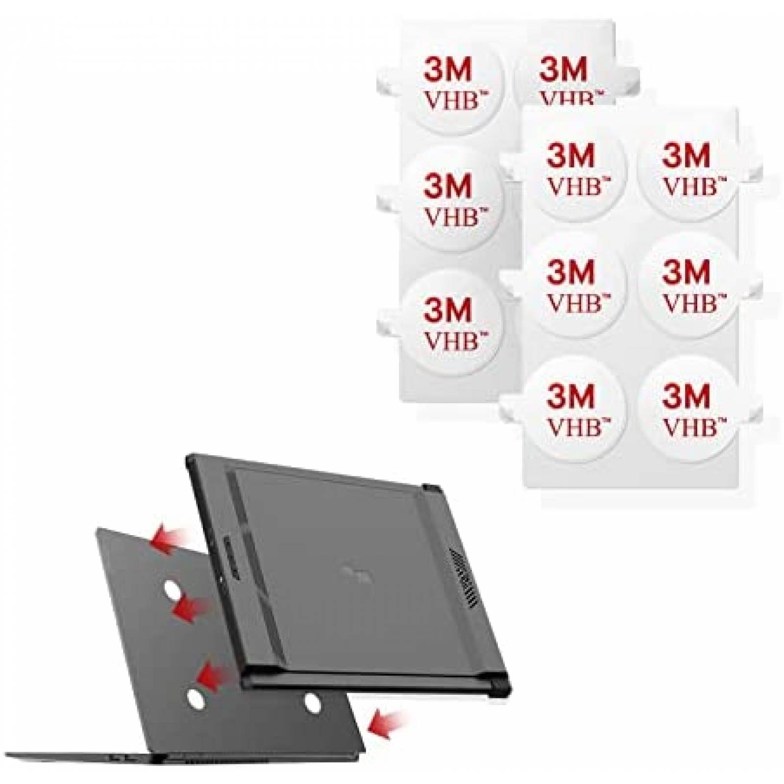 Monitor Duex Mobile Pixels Max 14.1'' FHD 1080P 60Hz -Negro