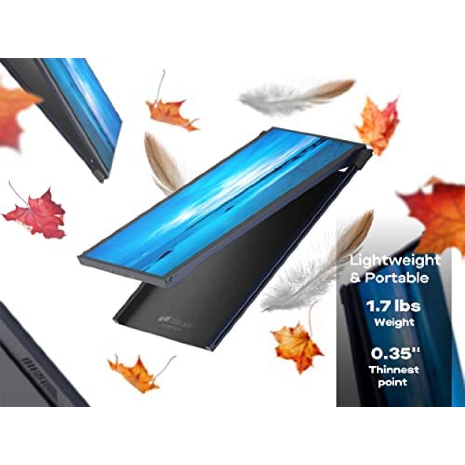 Monitor Duex Mobile Pixels Max 14.1'' FHD 1080P 60Hz -Negro