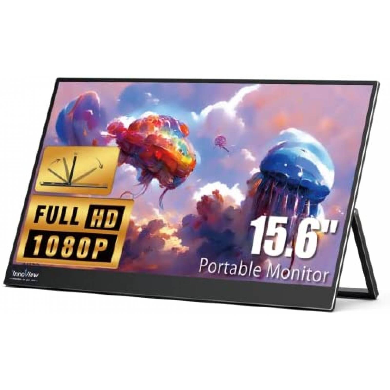 Monitor Portatil InnoView 15.6'' FHD 1080p IPS HDR 180