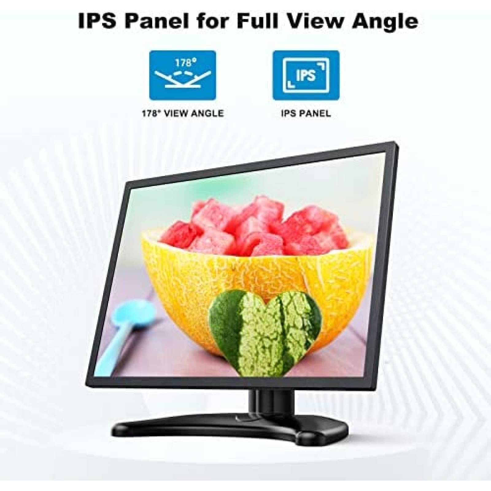 Monitor Miktver 10.5'' Touch FHD IPS sRGB VGA HDMI 3.5mm