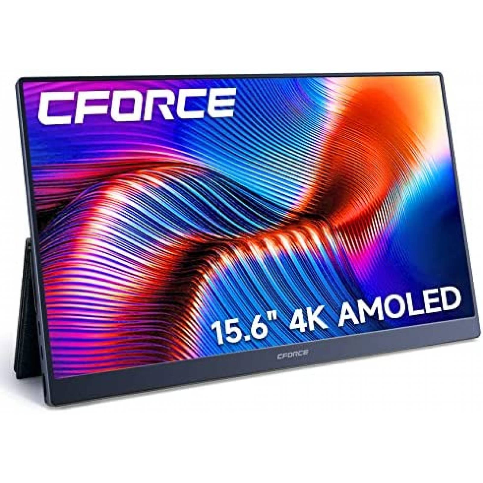 Monitor Portatil C-FORCE 15.6'' OLED 4K 60Hz -Negro
