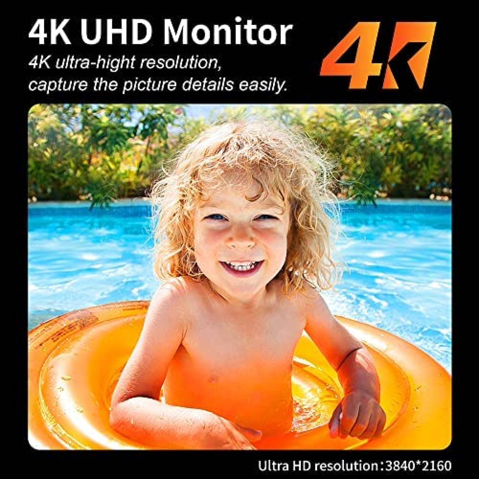 Monitor Portatil C-FORCE 15.6'' OLED 4K 60Hz -Negro