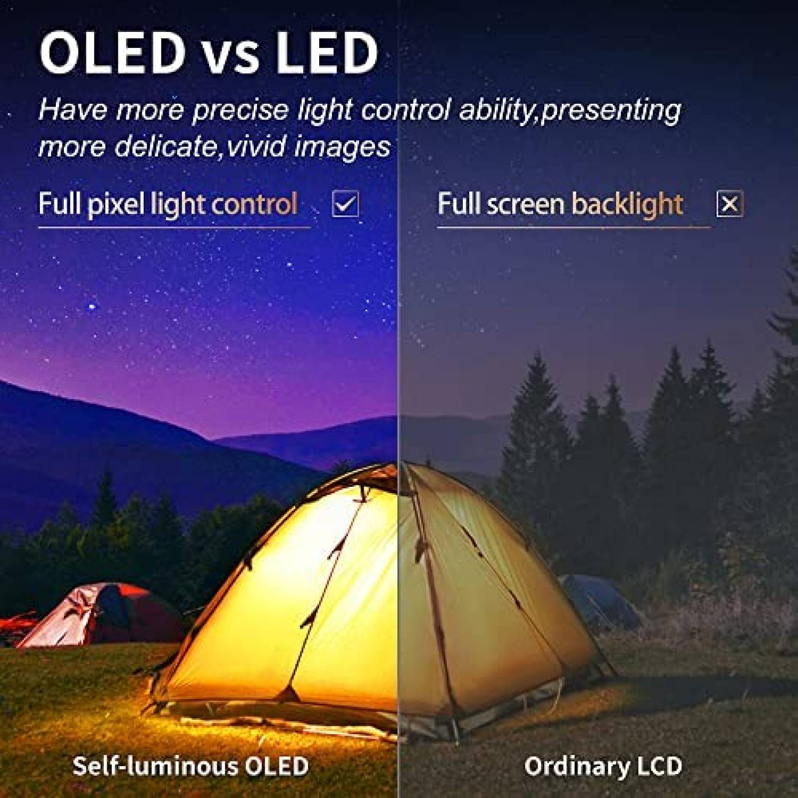 Monitor Portatil C-FORCE 15.6'' OLED 4K 60Hz -Negro