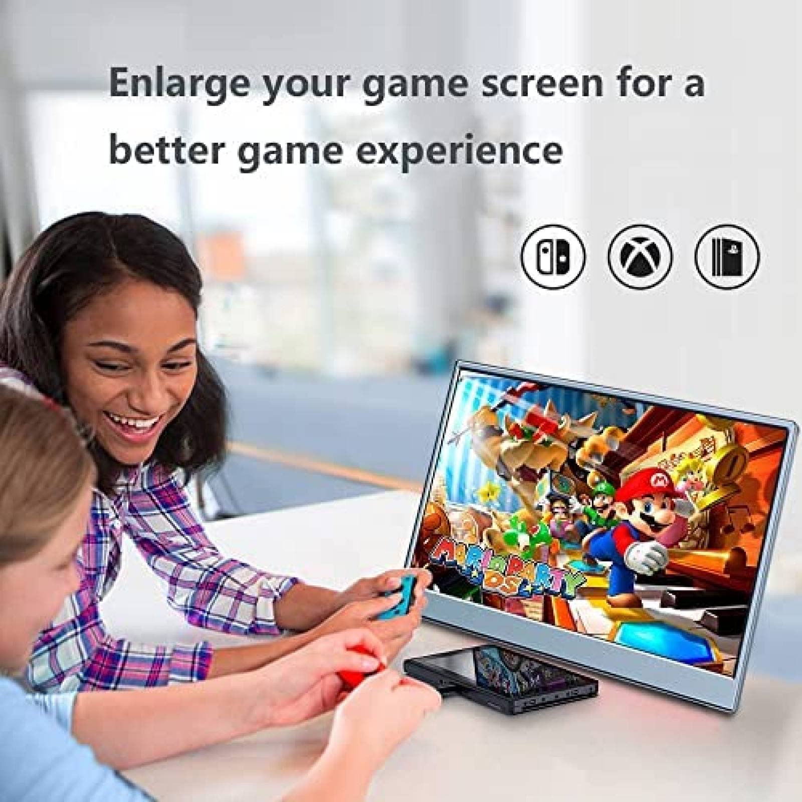 Monitor Portatil Magedok 144Hz 15.6" FHD para Laptop Celular