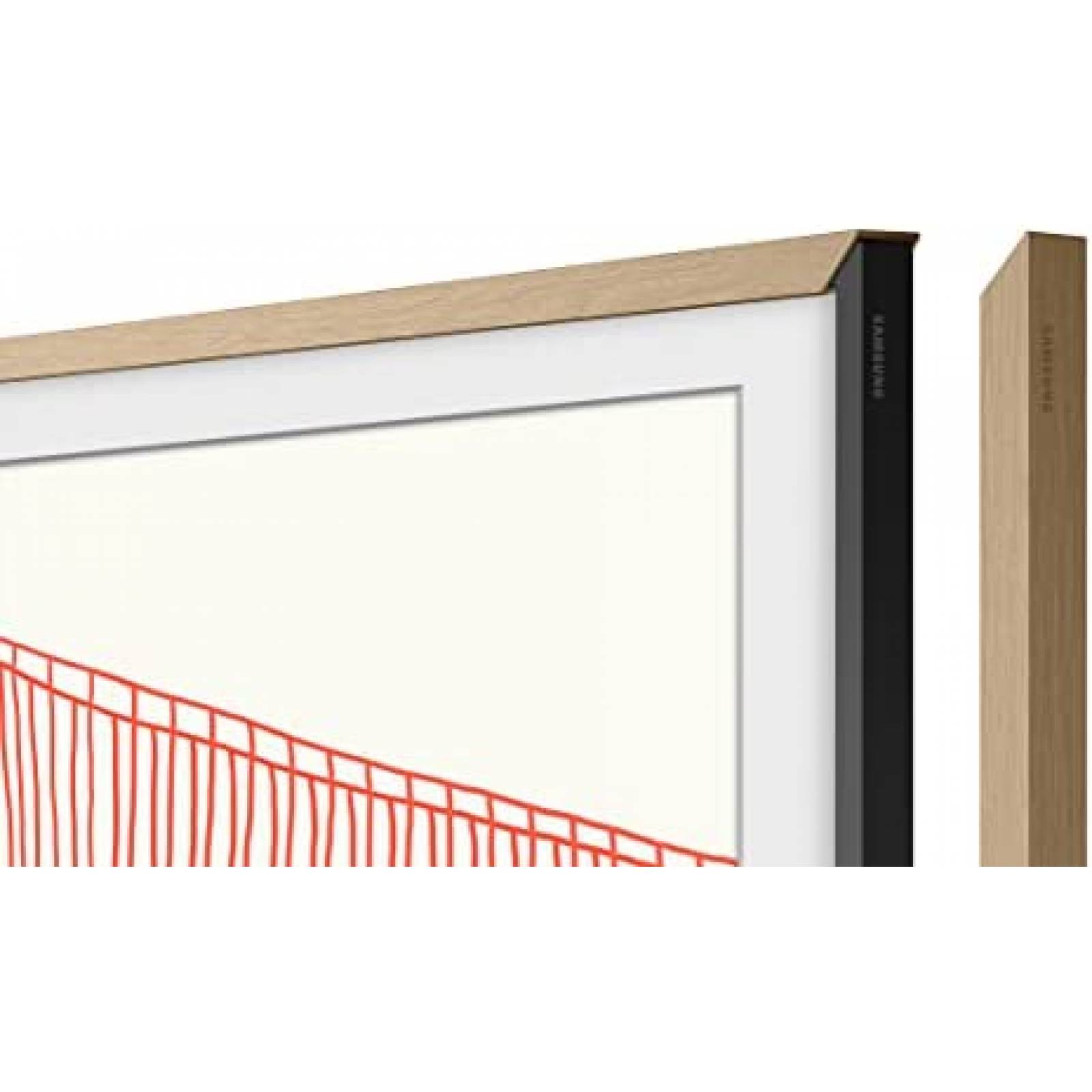 Marco para Televisor SAMSUNG Modern Teak 65'' Magnetico