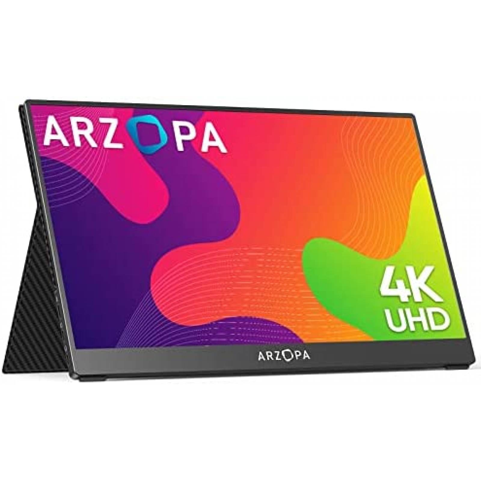 Monitor Portatil Arzopa 4K 15.6" HDMI para Laptop Celular