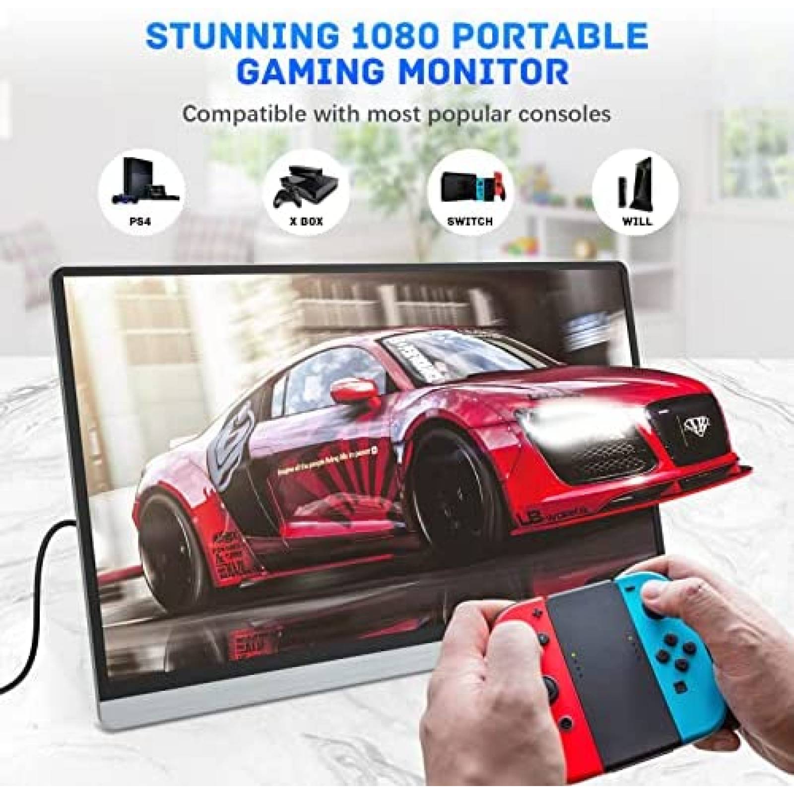 Monitor Portatil INOO 16.1'' FHD 1080p USB-C 60Hz -Gris