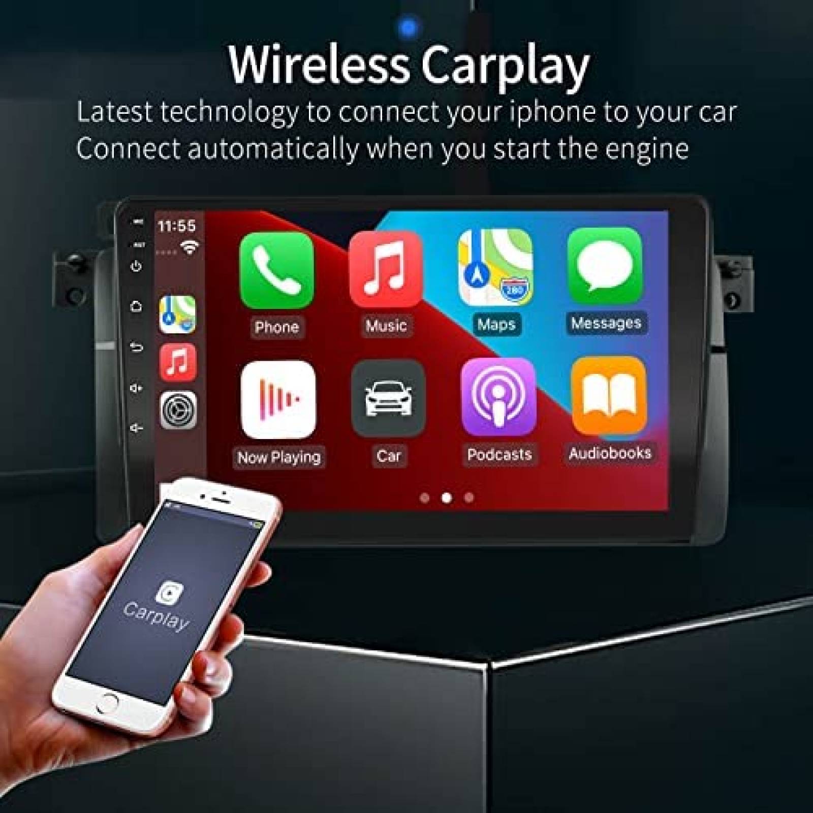Navegación Pantalla Android Gps Wifi Bmw Serie 3 E46 M3 - Alarmas Car Audio
