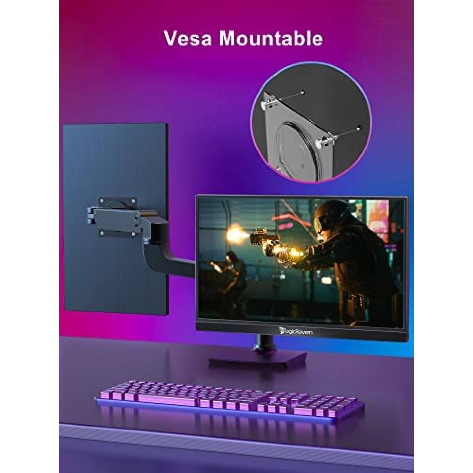 Monitor Gamer Portatil MAGICRAVEN 17.3'' 144 Hz USB HDMI