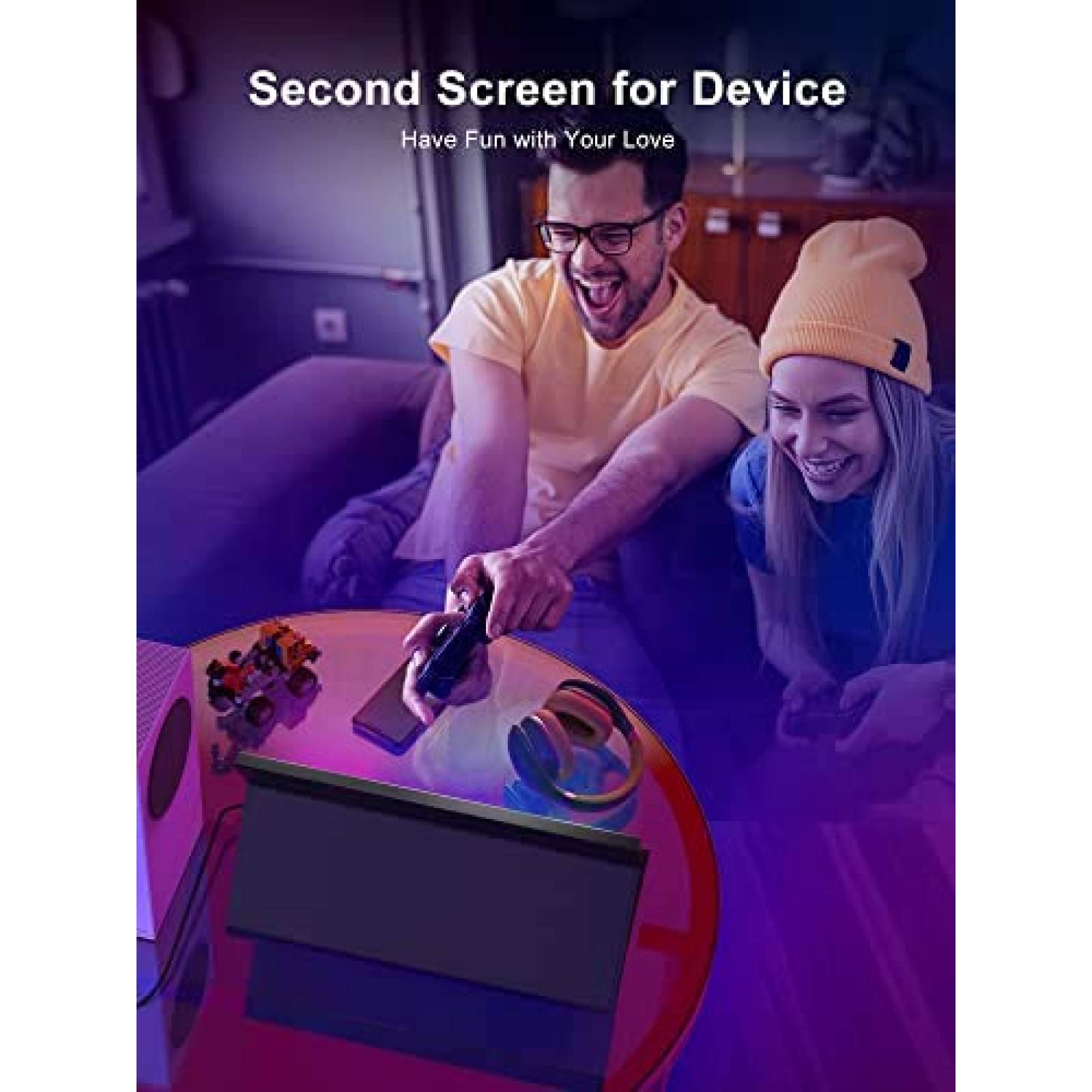 Monitor Gamer Portatil MAGICRAVEN 17.3'' 144 Hz USB HDMI