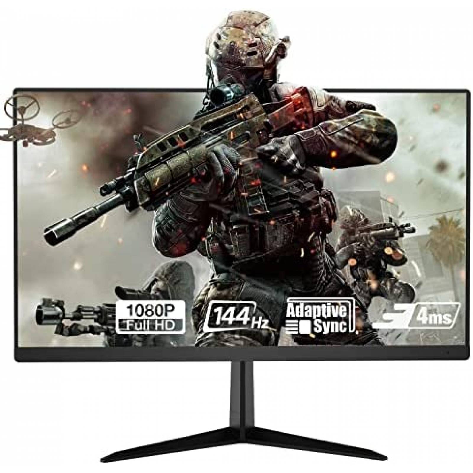 Monitor Fiodio 22'' 144Hz 1920x1080p FHD HDMI -Negro