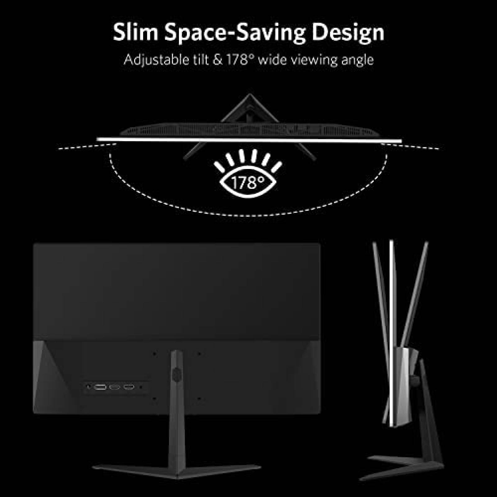 Monitor Fiodio 22'' 144Hz 1920x1080p FHD HDMI -Negro