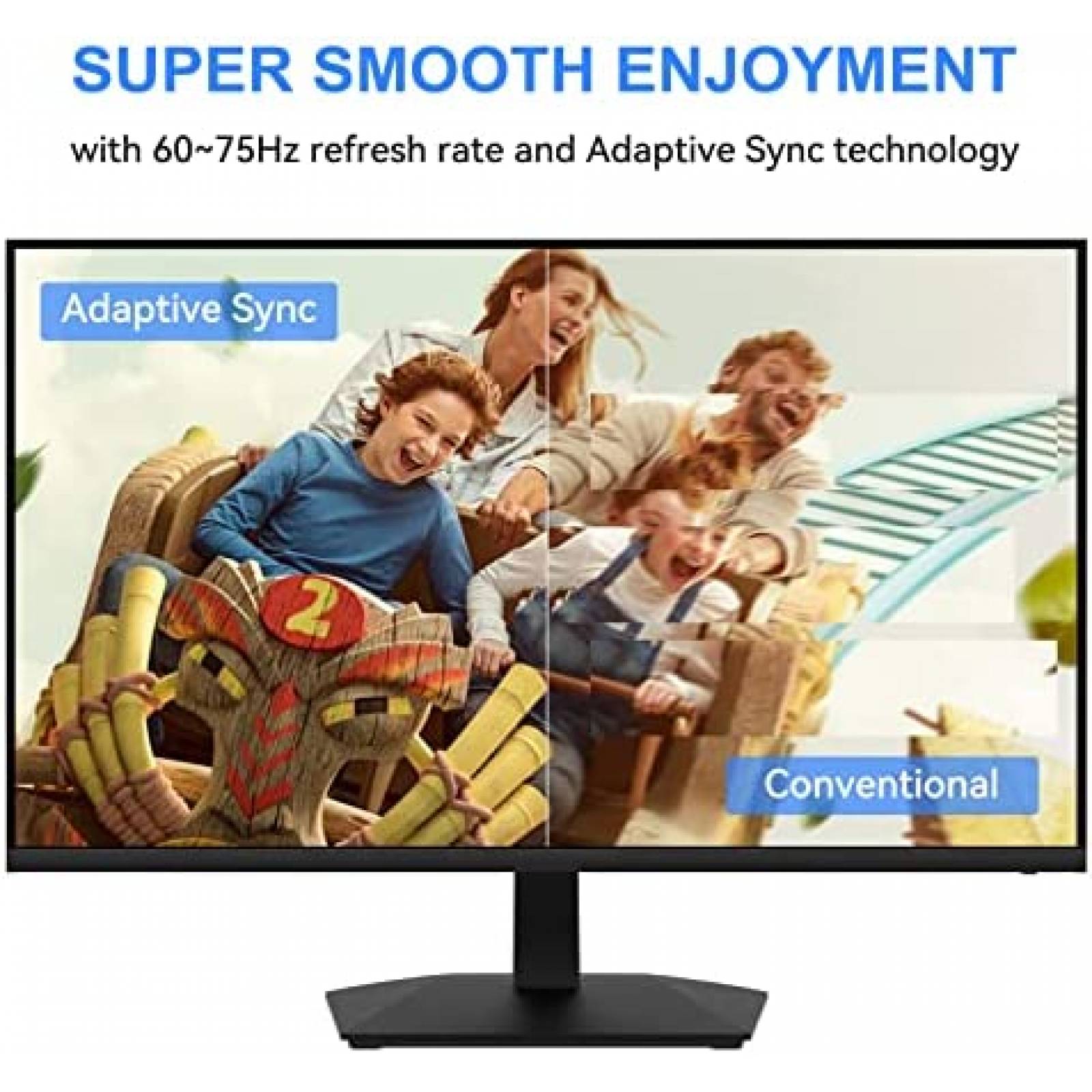 Monitor SANSUI 24'' FHD 75Hz USB C HDMI VGA 3.5mm 3000:1