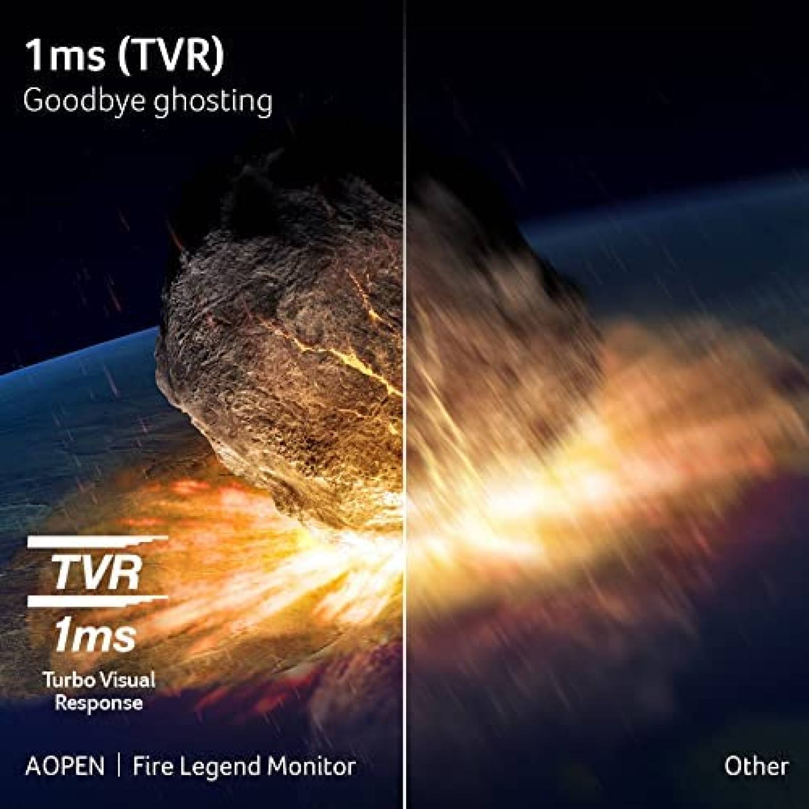 Monitor Gamer Curveado AOPEN Vbiipx 27'' FHD 1080p 165Hz