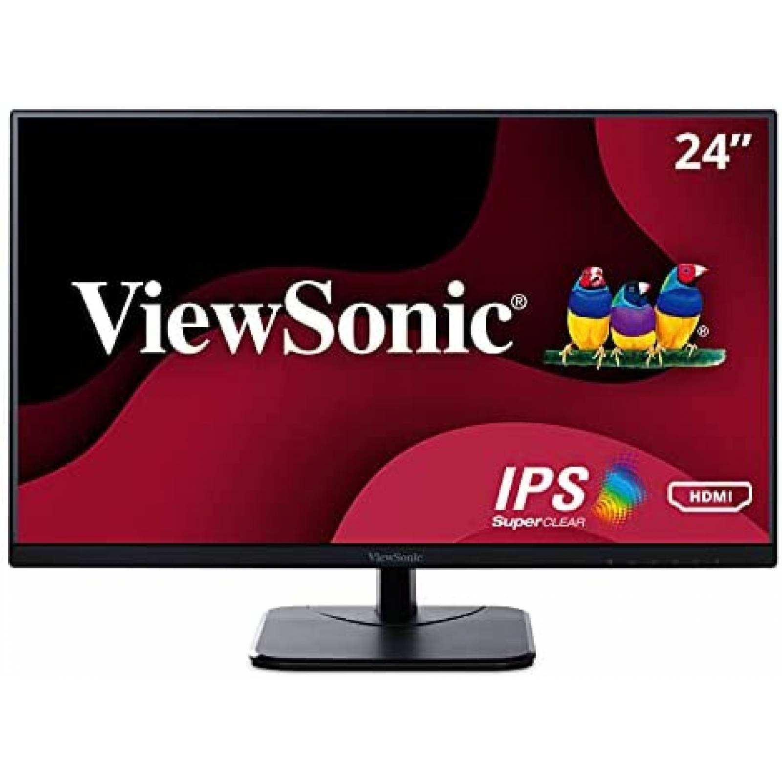 Monitor ViewSonic 24'' IPS 1080p HDMI 1920x1080p 60Hz -Negro
