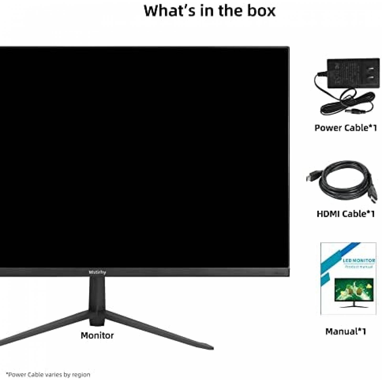 Monitor Wstirhy 27'' FHD LED 75Hz 5ms 75% sRGB HDMI VGA